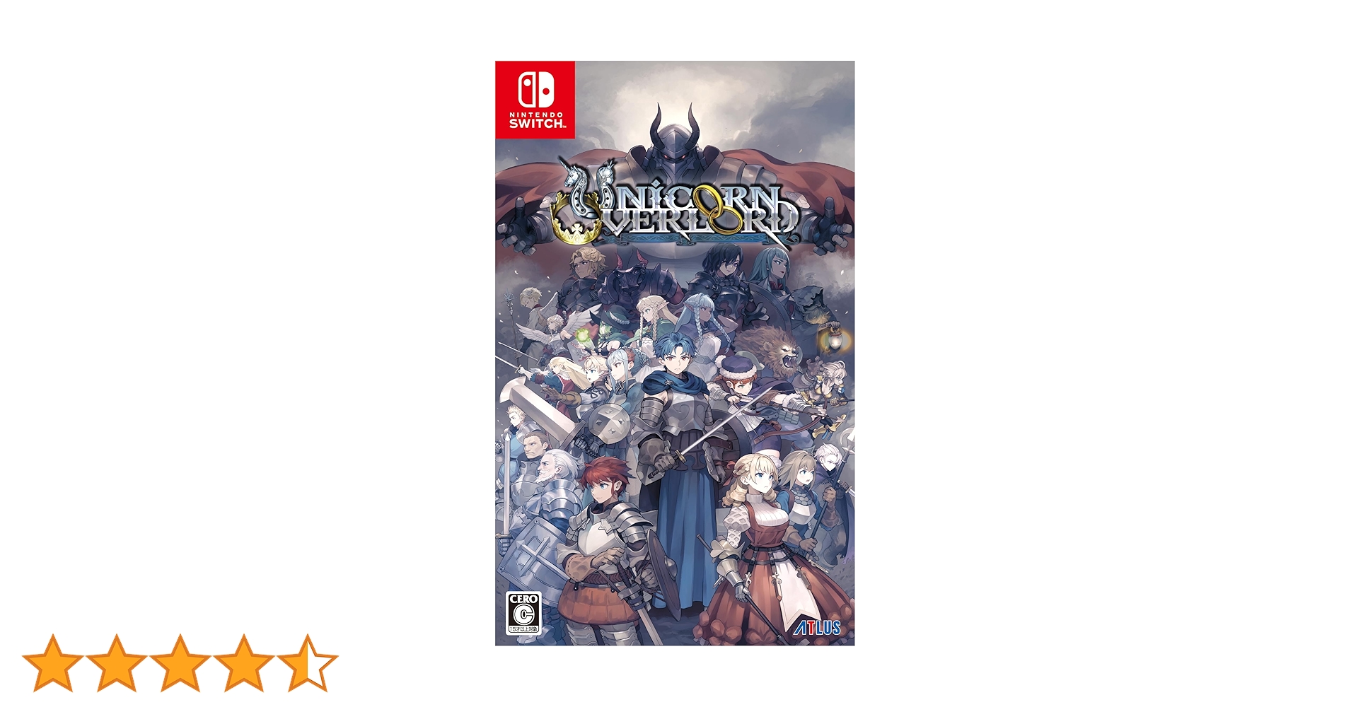 ユニコーンオーバーロード　Switch 未開封新品初回購入特典付き　通常版 新品未開封【Switch】 ユニコーンオーバーロード [通常版] 初回